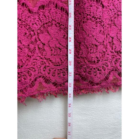 Free People Lace Mini Dress Size 0 - Picture 7 of 8